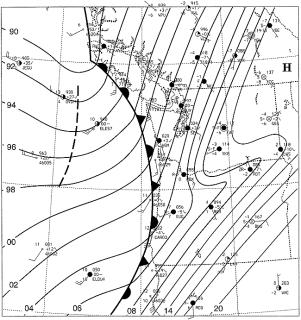 of Cascades Dunn (1987) Cascades SMP: Jan Wind Rose Cold air from damming region tends to channel through mountain gaps