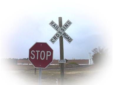 II. STOP and Stop Ahead Signs The use of STOP signs at railroad-highway grade crossings shall be limited to those grade crossings selected after need is established by a detailed traffic engineering