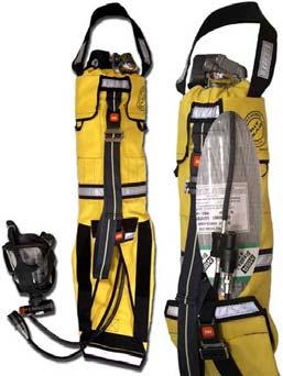 The RIT Pak is designed to accommodate a large variety of down firefighter situations.