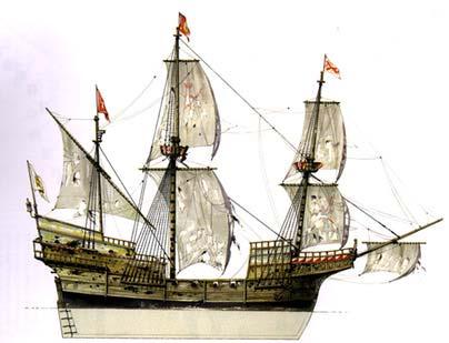 Image source: Konstam, A. "Spanish Galleon 1530-1690". Opsrey Publishing. Illustration by Tony Bryan Galley: The ship of choice for pirates of the mediterranean.