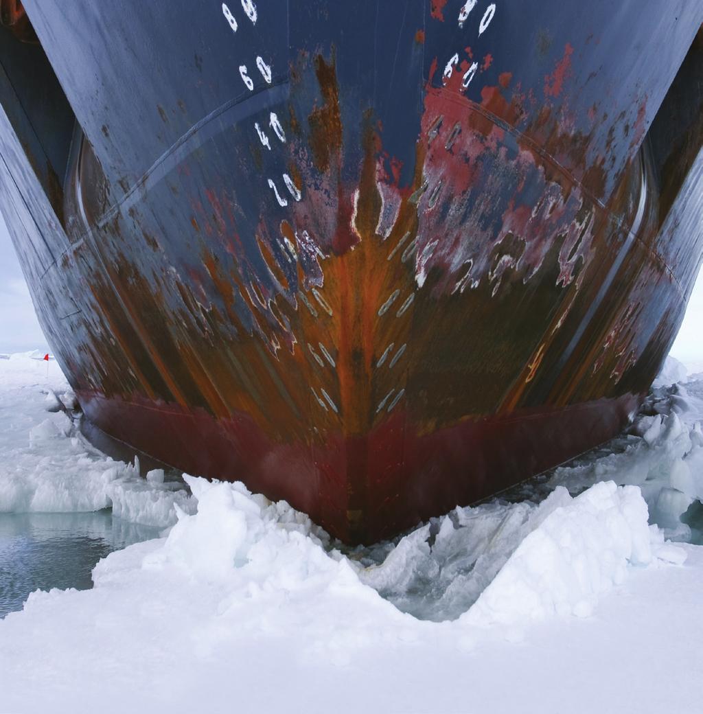 Common causes of ice damage High-speed impacts Impact with ice floes and ridges is one of the most common causes of damage to ice-going vessels.