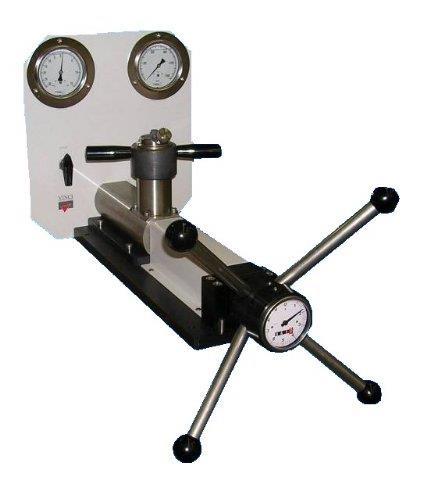 MERCURY POROMETER Tool designed to measure the gas space and bulk volume of a freshly recovered core sample.