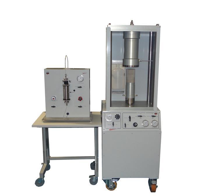 WHOLE CORE STEADY STATE GAS PERMEAMETER (WHOLEPERM) The wholeperm instrument is dedicated to measure horizontal and vertical permeability to gas (air, helium, nitrogen,.