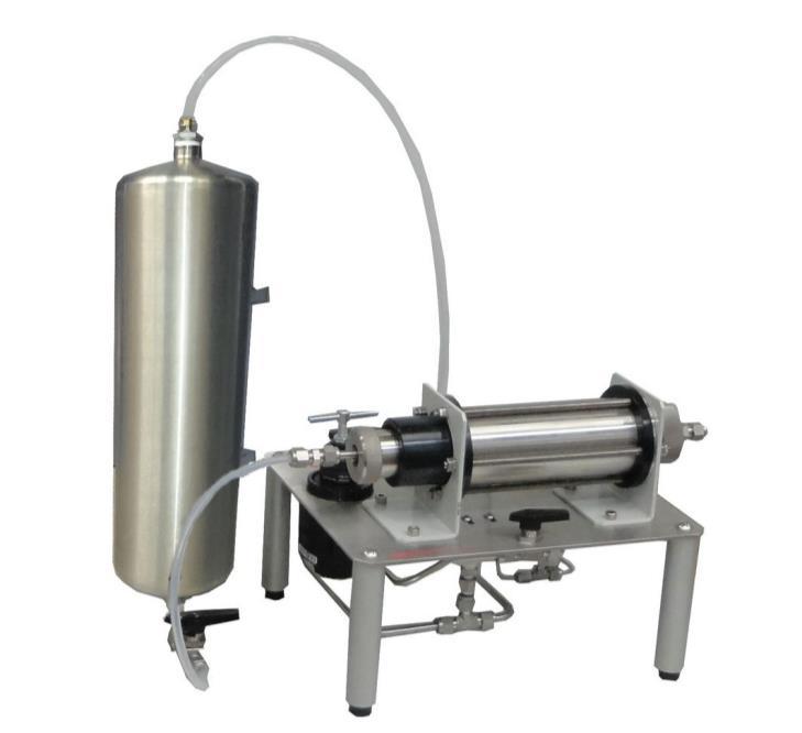 LIQUID PERMEAMETER (LIQPERM) The Liquid permeameter is dedicated to measure permeability to liquid of plug sized core samples at room conditions.