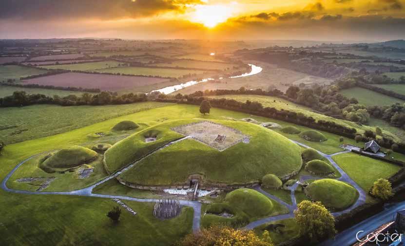 The Boyne Valley is home to the greatest concentration of heritage sites of international interest.