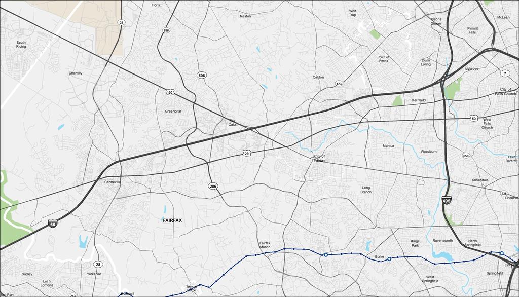 Preliminary Access Alternatives (Fairfax County) EXPRESS LANES ACCESS ALTERNATIVE 1 I-495 Full access - to/from west Stringfellow Rd. Monument Dr. & west West US 50 / Lee Jackson Hwy. Vaden Dr.