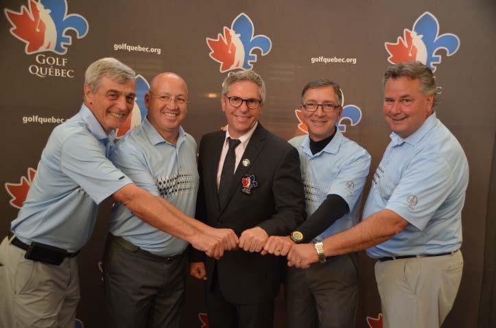 2017 Fundraiser Tournament Constant Priondolo and Stéphane Dubé, Co-Presidents of the 11th edition In 2017, Golf Québec will celebrate the 11th edition of its prestigious event at Club de golf de la