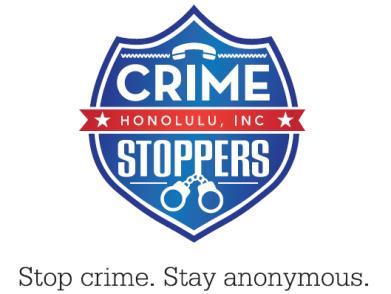 Should you have any questions or need your donation picked up, please contact us at 808-955-8300 or coordinator@honolulucrimestoppers.org. Thank you.