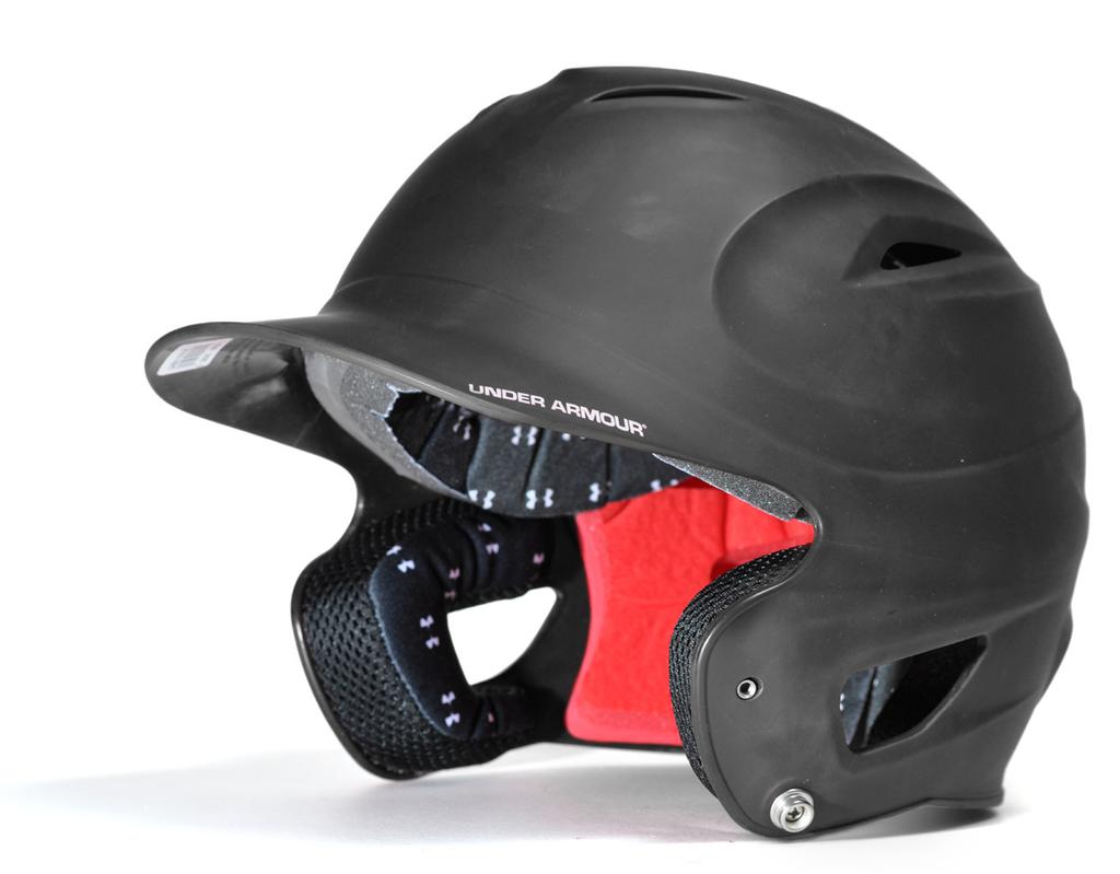 TWO TONE ADULT D TWO TONE BATTING HELMET D The UABH-200 batting helmet features a sized liner system for high school college athletes or anyone who wants an individualized fit.