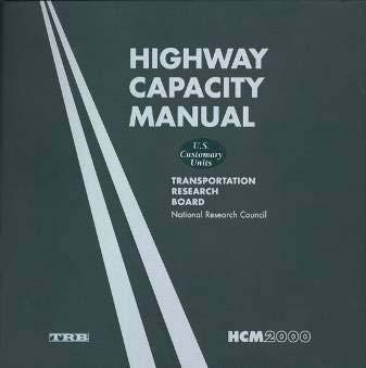 2000 Manual Expanded pedestrian chapter Service measures: space per pedestrian, average delay, average travel speed Expanded bicycle chapter Service measures: average travel speed, average delay,
