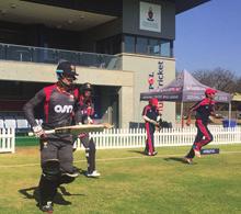 September. During this time, the Assupol TuksCricket Elite Squad had the priviledge of playing against all three teams and beat the UAE and German sides.
