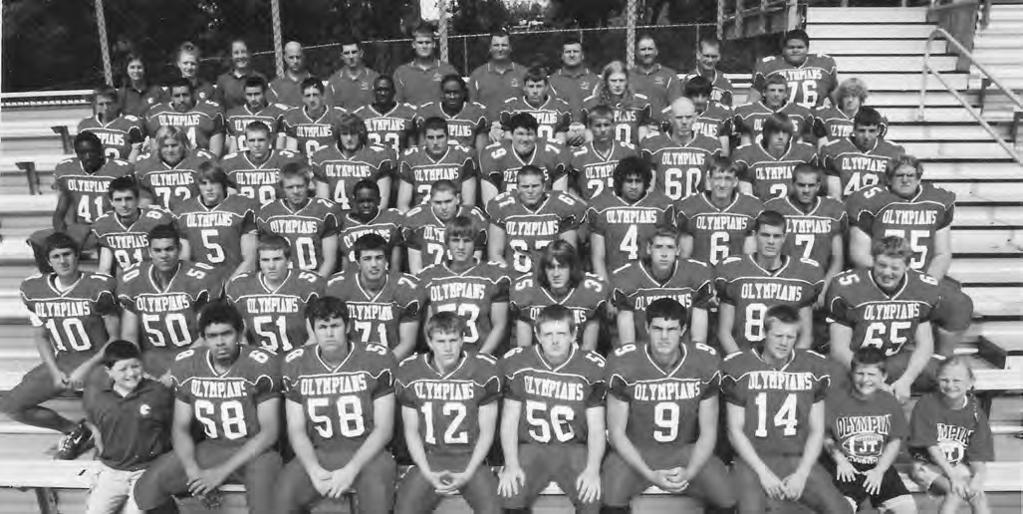 2007 Anthracite League Champs Inducted into JTASHOF The 2007 Jim Thorpe Area Olympian Football Team, led by long-time successful coach, Mark Rosenberger, finished with an overall record of 9-3 that