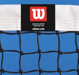 TENNIS NETS AND NET ACCESSORIES EVERYTHING FOR YOUR TENNIS COURT EXCEPT THE REAL ESTATE Wilson Revolution Net 3575W 4.