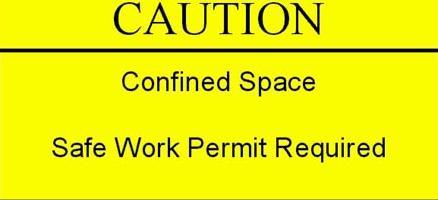 The supervisor of a confined space entry should be contacted for any equipment necessary to complete the task at hand.