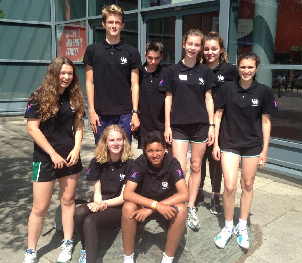 The group of 15 Ambassadors selected this year are the first at Blatch and their role is to help promote Sport at Blatch and in the local community.