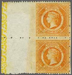 221 Corinphila Auction 23 November 2017 41 6098 6098 2 d. pale Prussian blue, Plate II, Retouched, perf. 12.