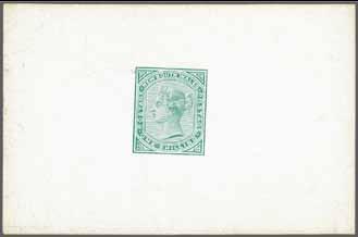 11, a fine unused horizontal pair showing variety 'Imperforate Vertically Between', fresh and very fine,