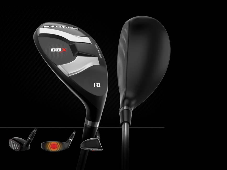 HYBRID CARBON COMPOSITE SOLE Allows for perfect weight distribution PREMIUM HIGH-PERFORMANCE STOCK SHAFT OPTIONS PROJECT X HZRDUS BLACK CBX 286 2,745 Distance (YDS) Spin (RPM) LOW SPIN PRECISION The