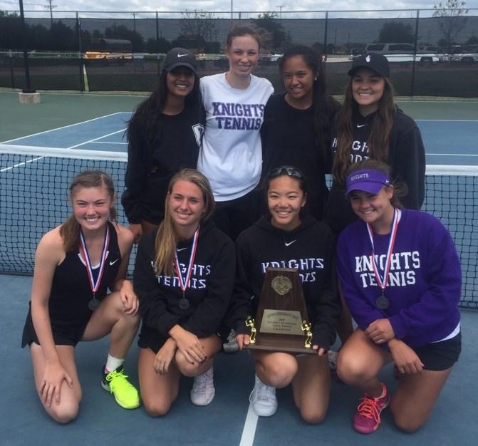P A G E 3 Knights in Action tennis The varsity Tennis team advanced 4 players to the regional tennis tournament yesterday.