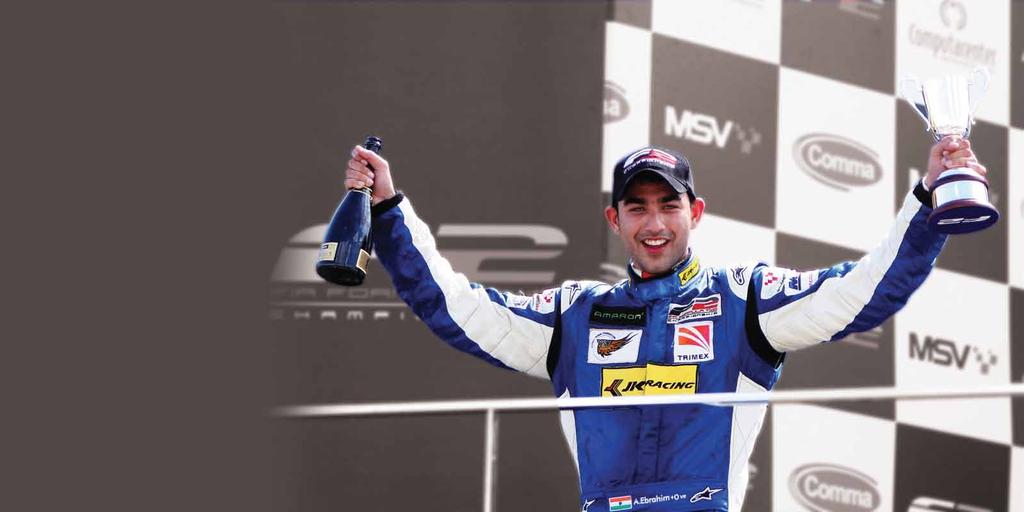 CHAMPIONSHIP RESULTS Accolades 2013: Raced in the FIA GT1 World Championship - 2 podium finishes for team India. 2012: Raced part-season in the Indy Lites Series. Raced at the Indy 500.
