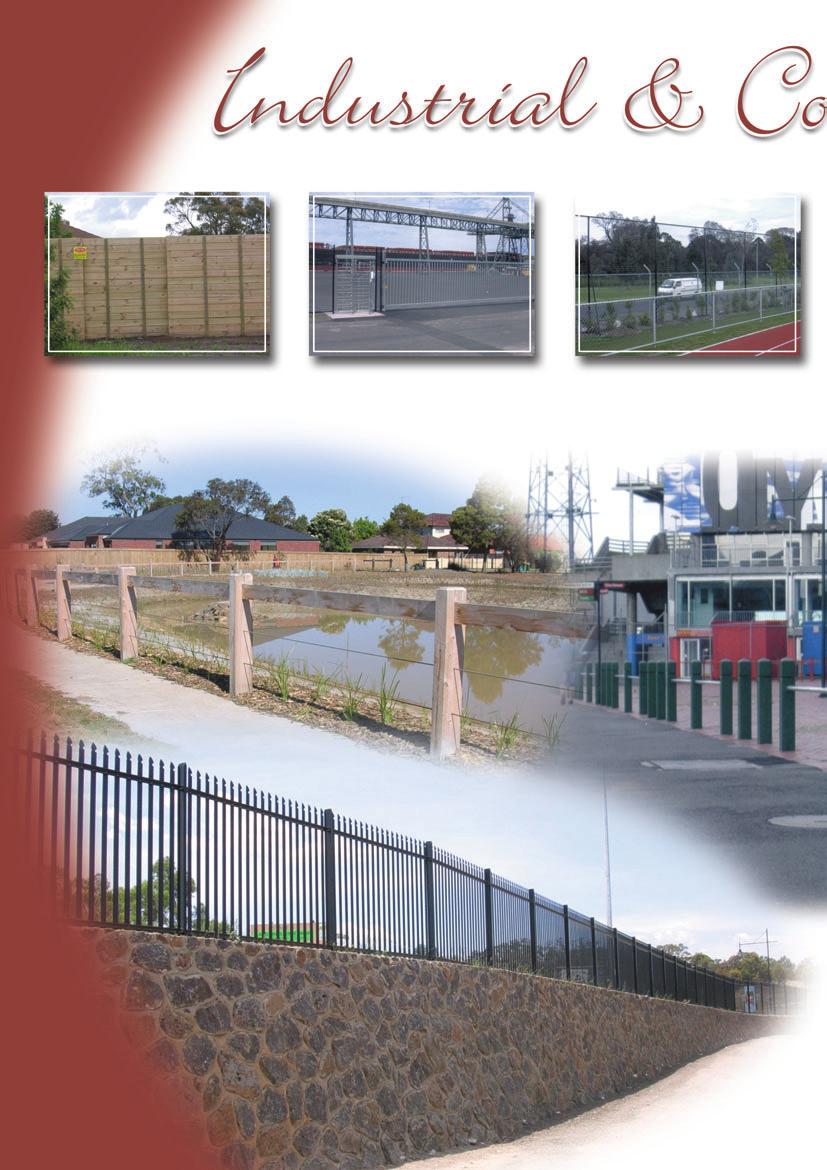 Sound attinvation fence. Hume Hwy, Craigieburn. Security fencing and turnstiles. Port of Melbourne Corporation.