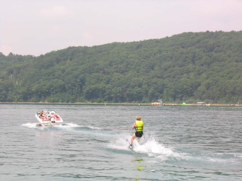 Boats are the primary cause of infesting Lake