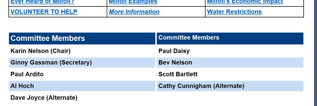 Committee Web
