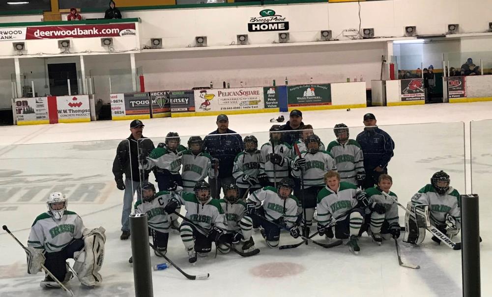 Squirt C Green - Breezy Point Ice Fest Consolation Champions The Rosemount Squirt C Green team won the Consolation game at the