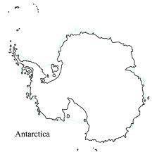 Natural Features Antarctica is different from the continents. There are no countries there.