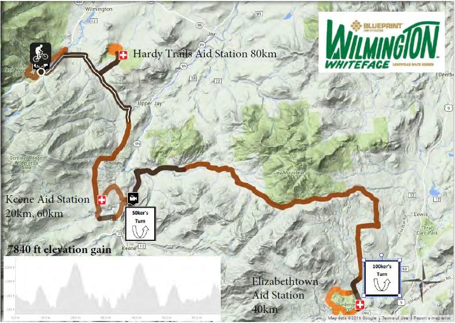 WILMINGTON WHITEFACE COURSE DESCRIPTION The th annual Wilmington Whiteface course will push you to your limit and keep you there all day.