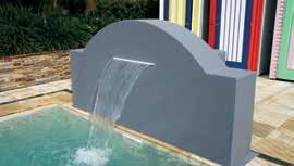This simple, yet unique water feature can be installed adjacent to any Leisure Pools swimming pool to not