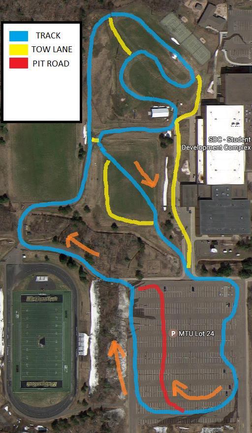 Parking/Pit map/track Layout Apparel Event T-shirts will be available as well as hats inside the SDC Wood Gym at the event.