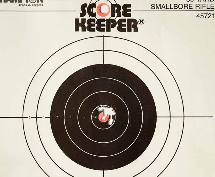 It gets reliable accuracy in common rifles out to 50 yards, and is great for the range. When you re on the competition line, every shot, trigger pull and windage adjustment gets a closer look.