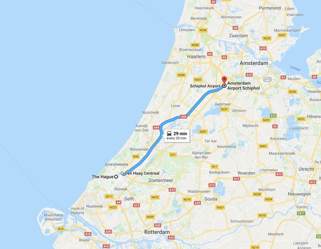 How to find us The Race Village can be found on the sports beach of The Hague - Strandweg 4, Scheveningen. The closest airport is Schiphol Airport in Amsterdam.