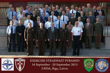 Šogad mācībās (pirmajā un otrajā nedēļā) kopā piedalījās 53 dalībnieki (augstākie komandieri, augstākā līmeņa virsnieki un civilie darbinieki no NATO komandstruktūras, NATO Spēku struktūras un NATO