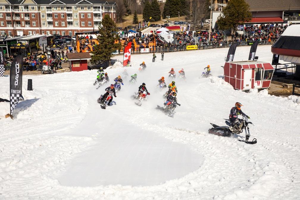 With the biggest Snow Bike turnout of the season the