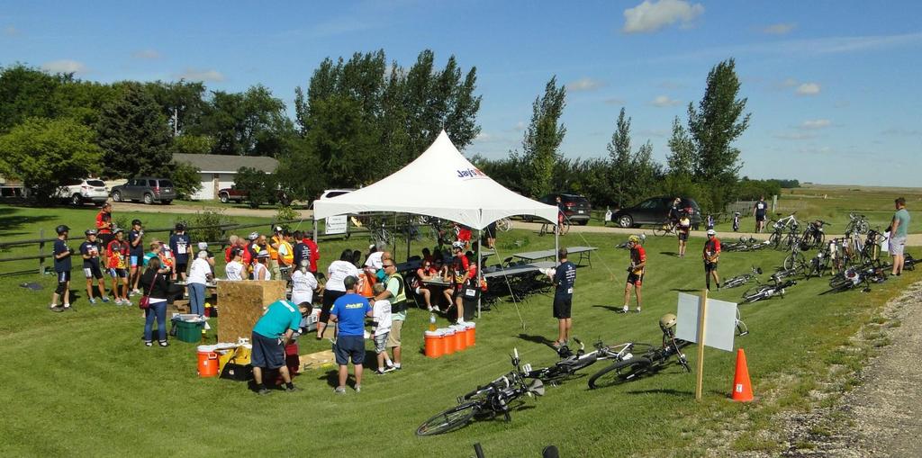 Refreshments K+S MS Bike, along with generous sponsors, will provide food and beverages during the ride. (Items will vary by location and may not meet all dietary needs.