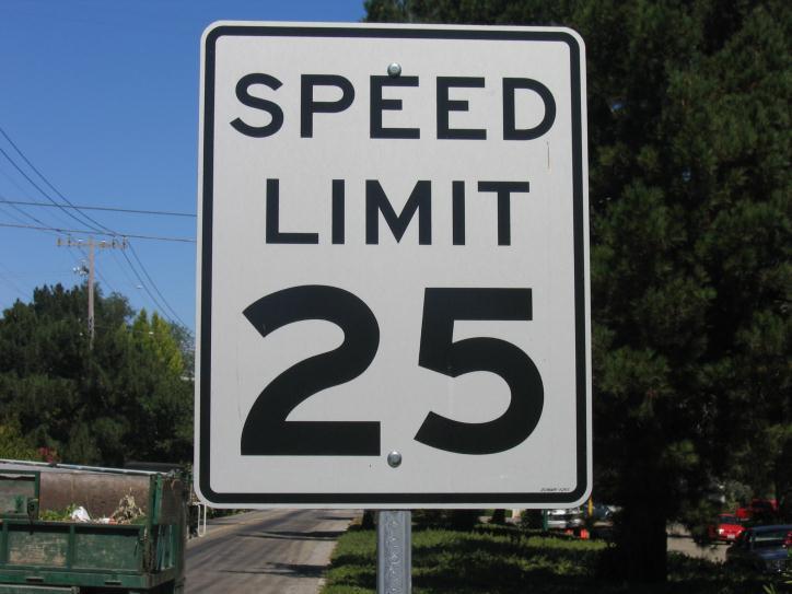 SPEED LIMIT SIGNS AND LEGENDS Step 1 Description: Speed limit signs and legends installed on residential streets. Advantages: Disadvantages: Can help reduce speeding if Can be ignored by motorists.