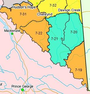 3.1 Subzone A Summary Subzone A Southwest Peace (Orange) 7-19, 7-22, 7-31 This subzone includes the 2 WMU s to the north and east of Mackenzie (7-22 and 7-31) as well as the WMU in southern corner of