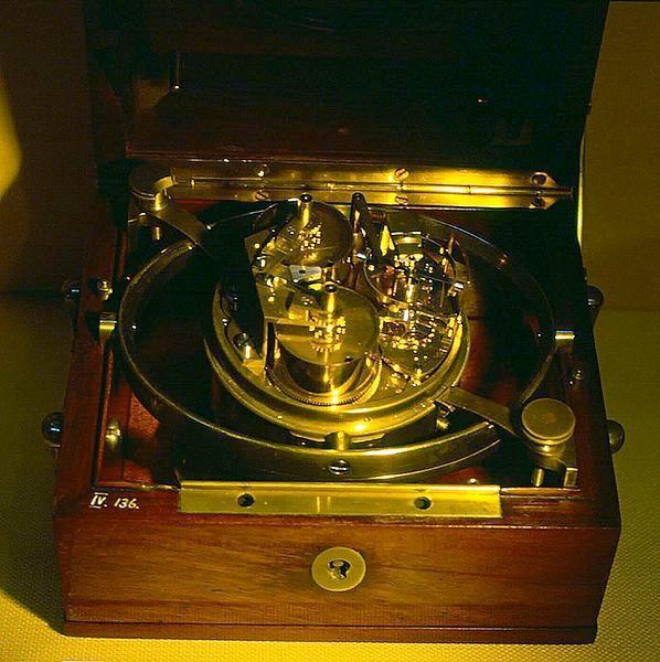 in the 1700 s The chronometer was invented by John Harrison which