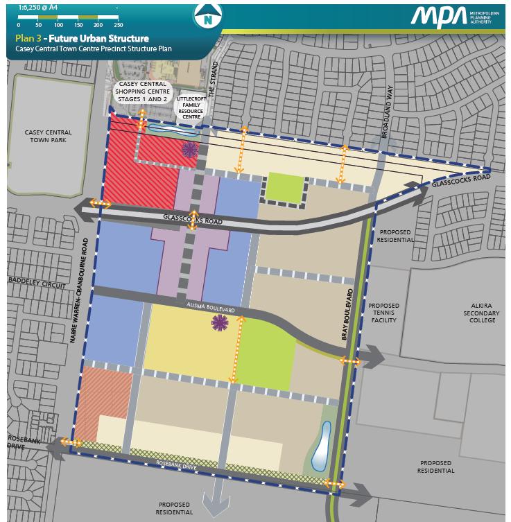 9 Transitional Retail Area Access 9.1 Overview It is understood that there is a desire for service vehicle access to the Transitional Retail area within the PSP from Narre Warren-Cranbourne Road.