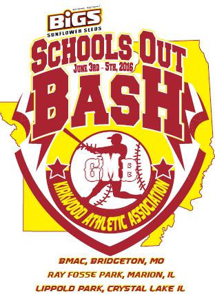 Greater Midwest Baseball 2016 Tournament Schedule June 4 th 5 th, 2016 GMB, BIGs Schools Out Bash - Chicago Lippold Park, Crystal Lake, Il 9U 16U A/AA and AAA/Major 3 Game Min $475 No Gate Fees June