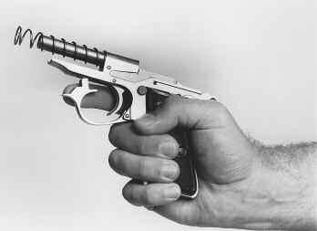 (Figure 15) Ease the slide forward and off the pistol.