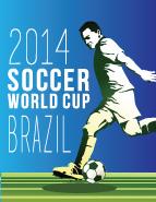 Include: The name of the country, The year (2026) and the words FIFA World Cup Here is an example poster