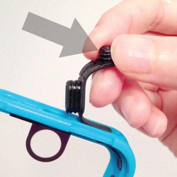 Carefully place the O-ring back into the O-ring Groove of the Case Back one corner at a time.