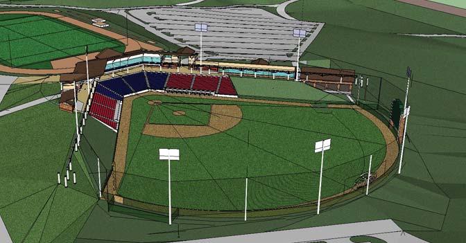 A NEW HOME FOR LIBERTY BASEBALL CONSTRUCTION TO BEGIN IN SPRING OF STADIUM TO BE LOCATED NEXT TO THE RECENTLY EXPANDED
