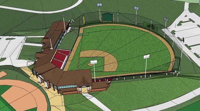 The construction of the new baseball facility is the latest dramatic improvement to athletics facilities at Liberty in recent