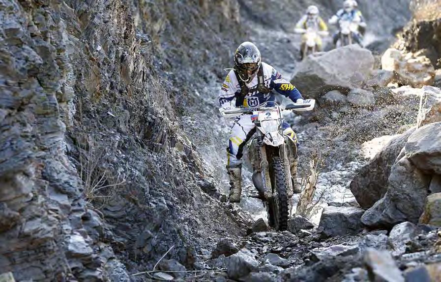 Walker faced stiff competition from Sherco rider Wade Young while Husqvarna s Graham Jarvis rounded out the podium.