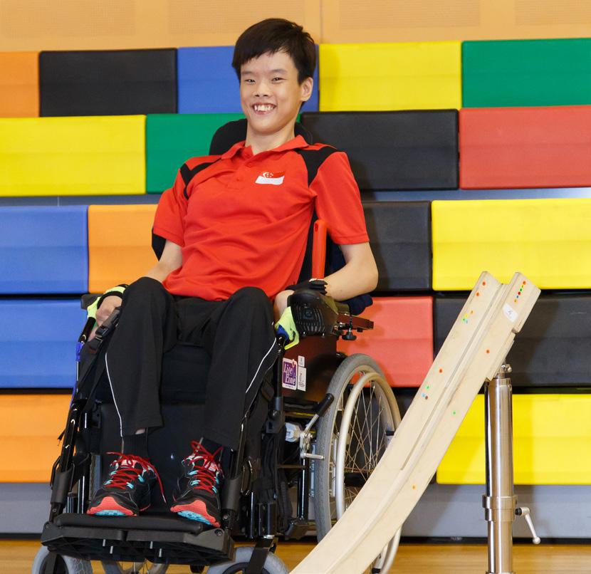 Toh Sze Ning DOB: 6/8/1993 HEIGHT: 160 cm WEIGHT: 45 kg Boccia has enriched my life and given me the opportunity to make many new friends, both my fellow Team Singapore athletes as well as overseas