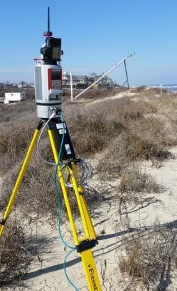 observations provide forcing on system Elevation measurements quantify the erosion and accretion